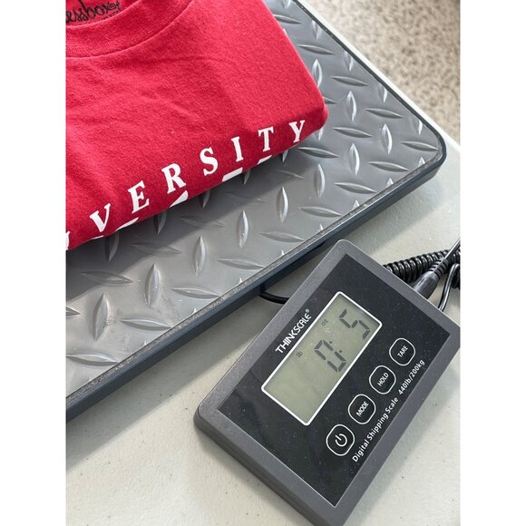 Pressbox University Of Arkansas Razorbacks Graphic T Shirt Women Medium Red NEW - Picture 6 of 6